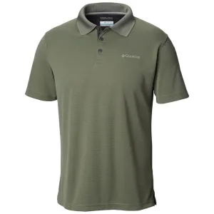 Columbia Men Green Omni-Wick Utilizer Polo Tshirt