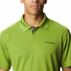 Columbia Men Green Omni-Wick Utilizer Polo Tshirt