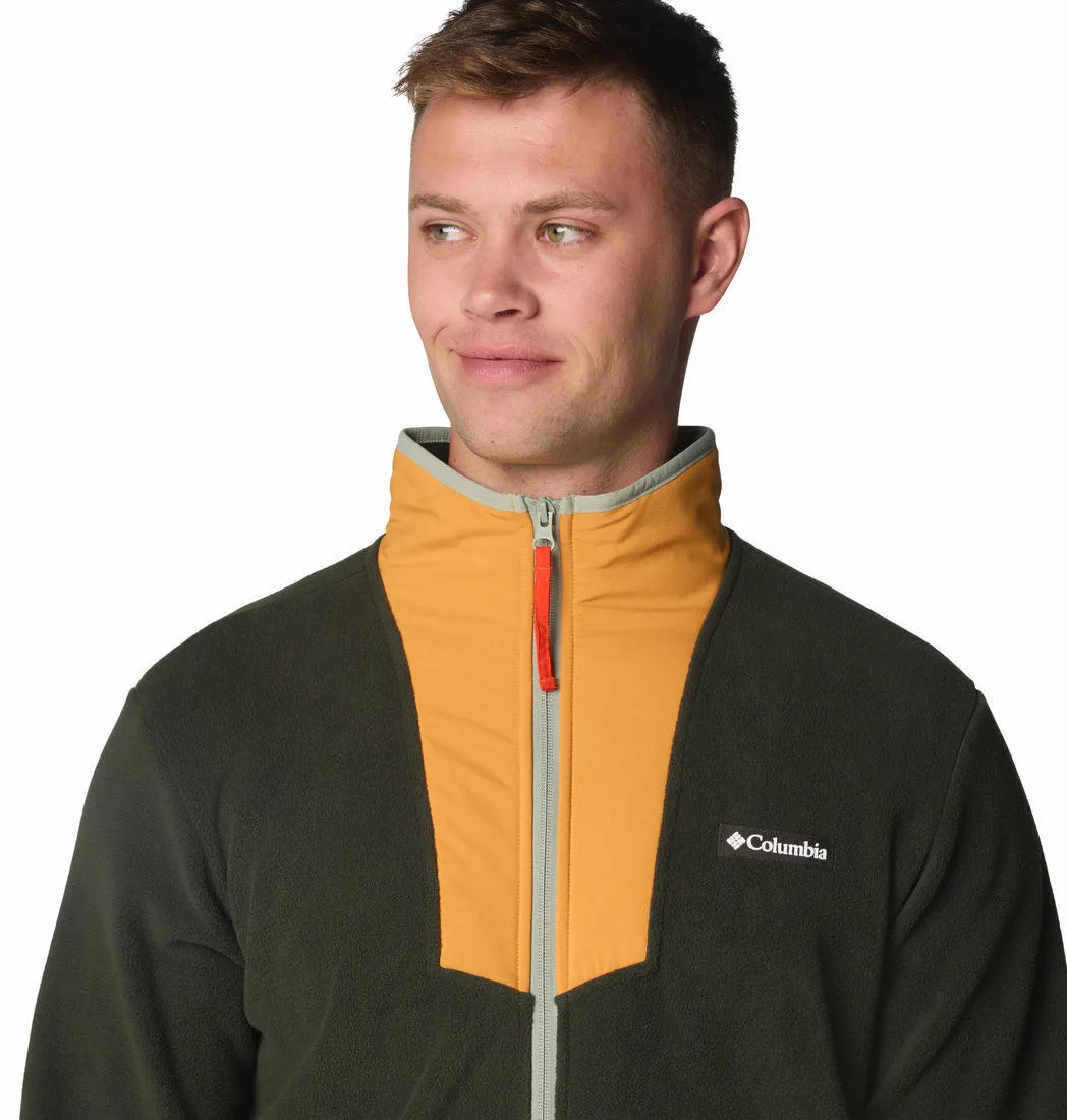 Columbia Men Green Sequoia Grove Fleece Jacket