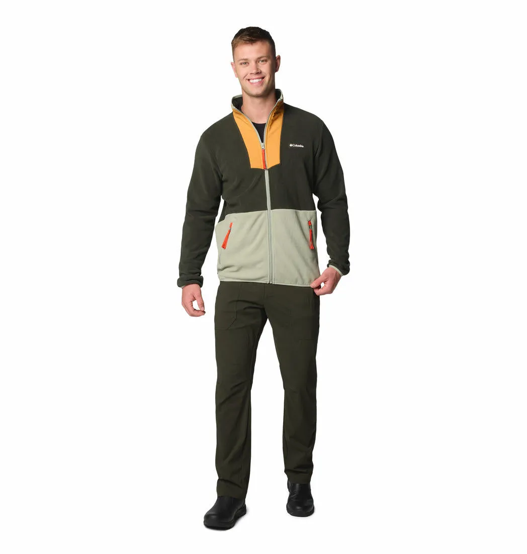 Columbia Men Green Sequoia Grove Fleece Jacket