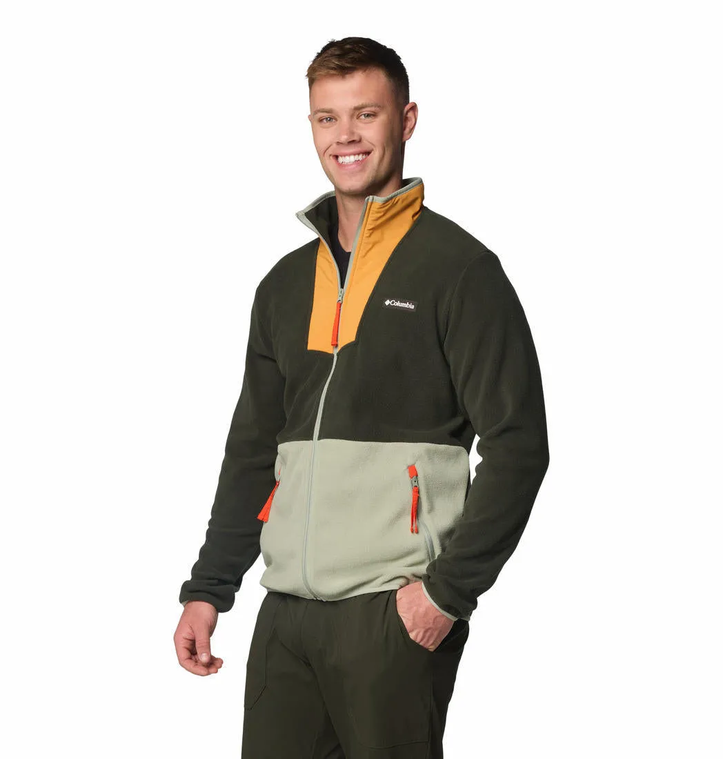Columbia Men Green Sequoia Grove Fleece Jacket