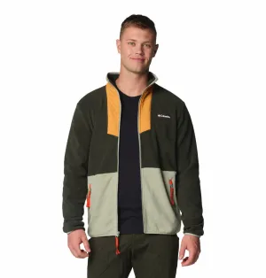Columbia Men Green Sequoia Grove Fleece Jacket
