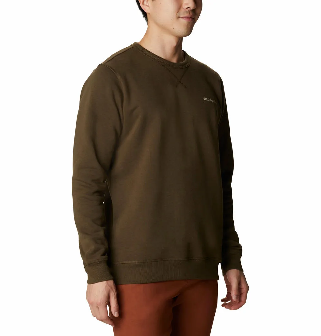 Columbia Men Green Sun Protection M Logo Crew Pullover