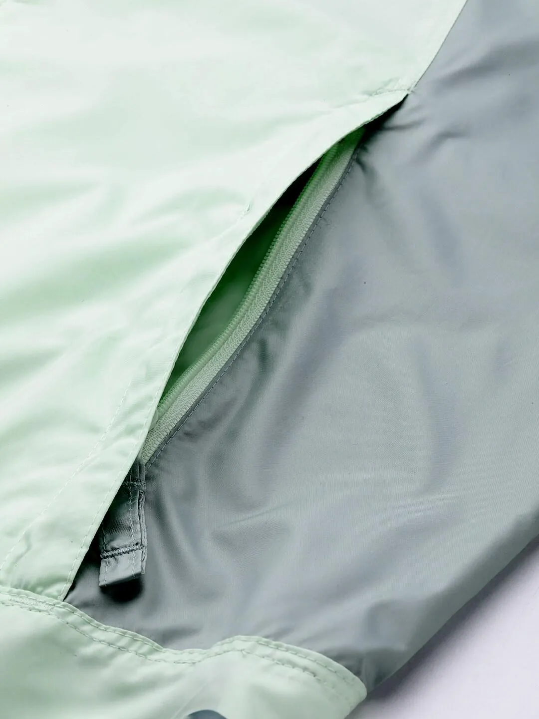 Columbia Men Green Sun Protection Point Park Windbreaker Jacket