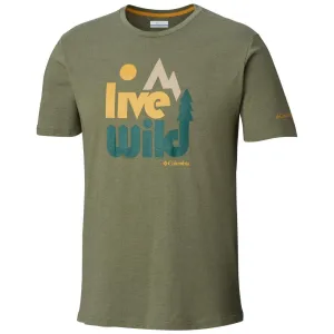 Columbia Men Green Terra Vale Tshirt