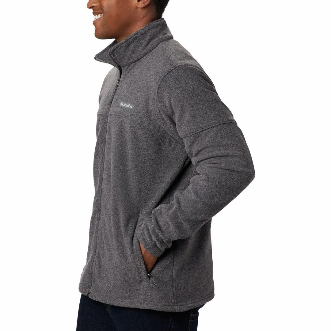 Columbia Men Grey Basin Trail III Fleece Jacket
