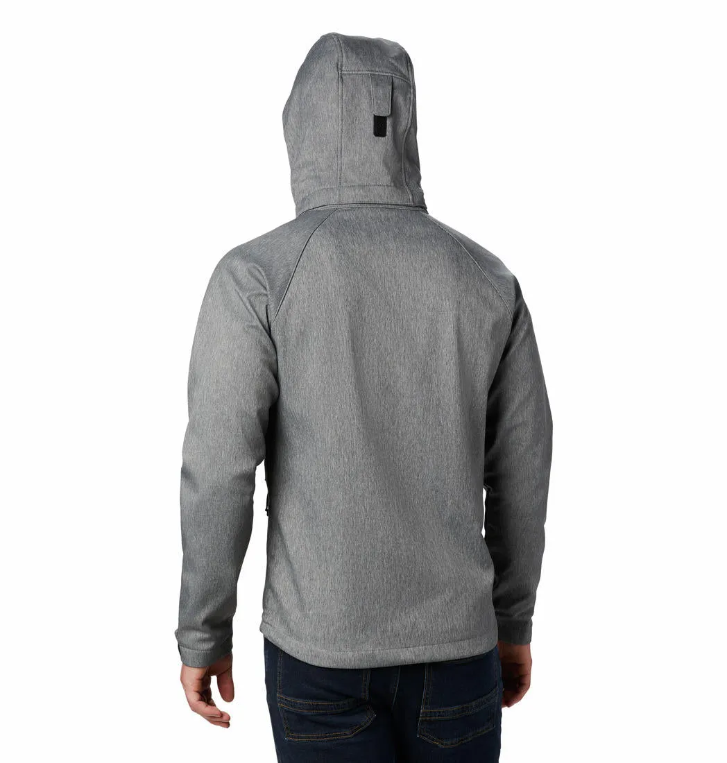 Columbia Men Grey Cascade Ridge II Softshell Jacket