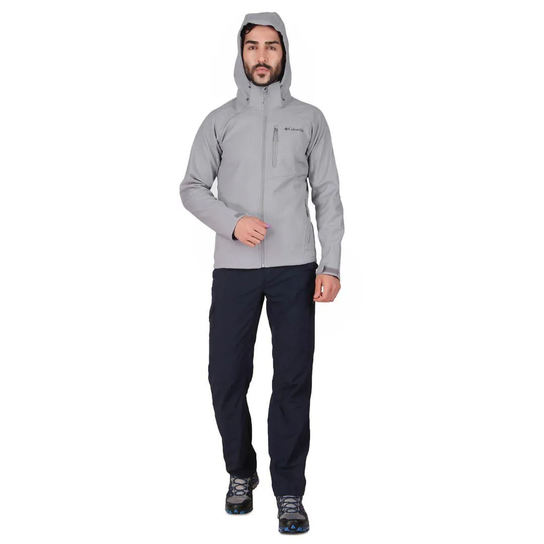 Columbia Men Grey Cascade Ridge II Softshell Jacket