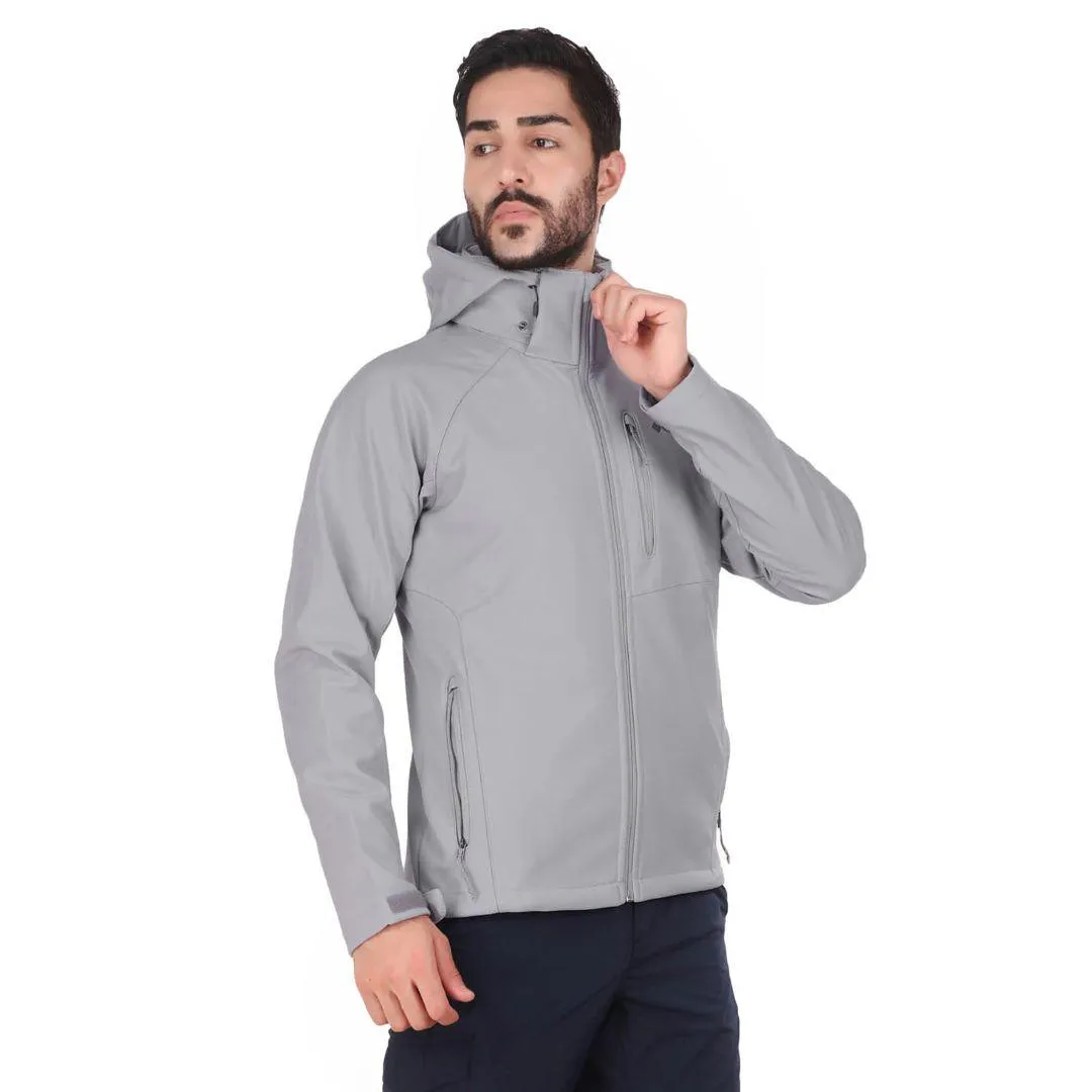 Columbia Men Grey Cascade Ridge II Softshell Jacket