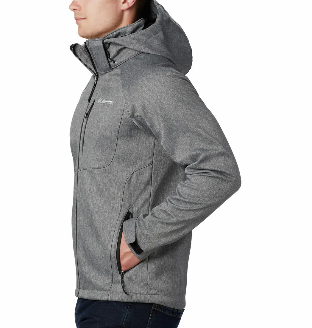 Columbia Men Grey Cascade Ridge II Softshell Jacket