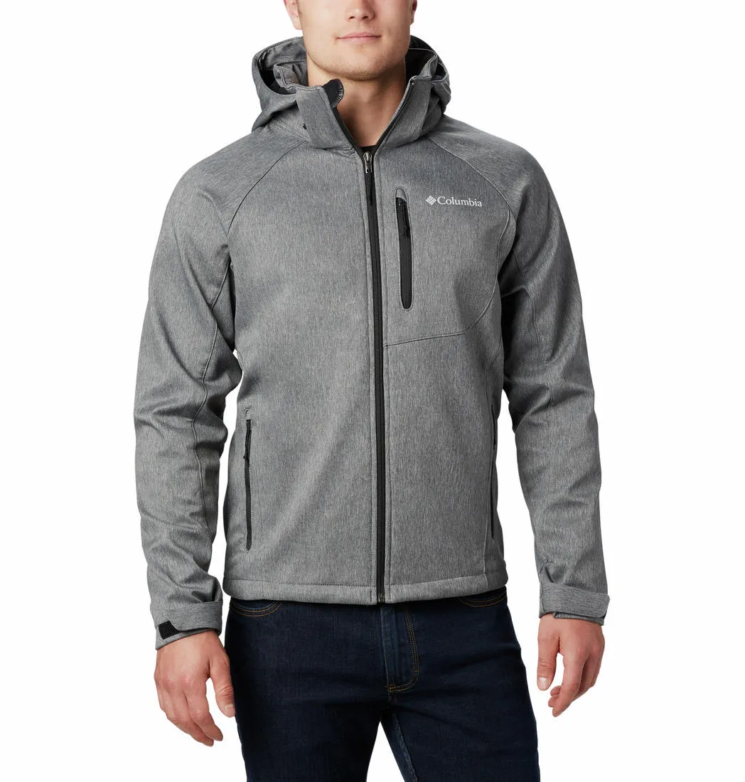 Columbia Men Grey Cascade Ridge II Softshell Jacket