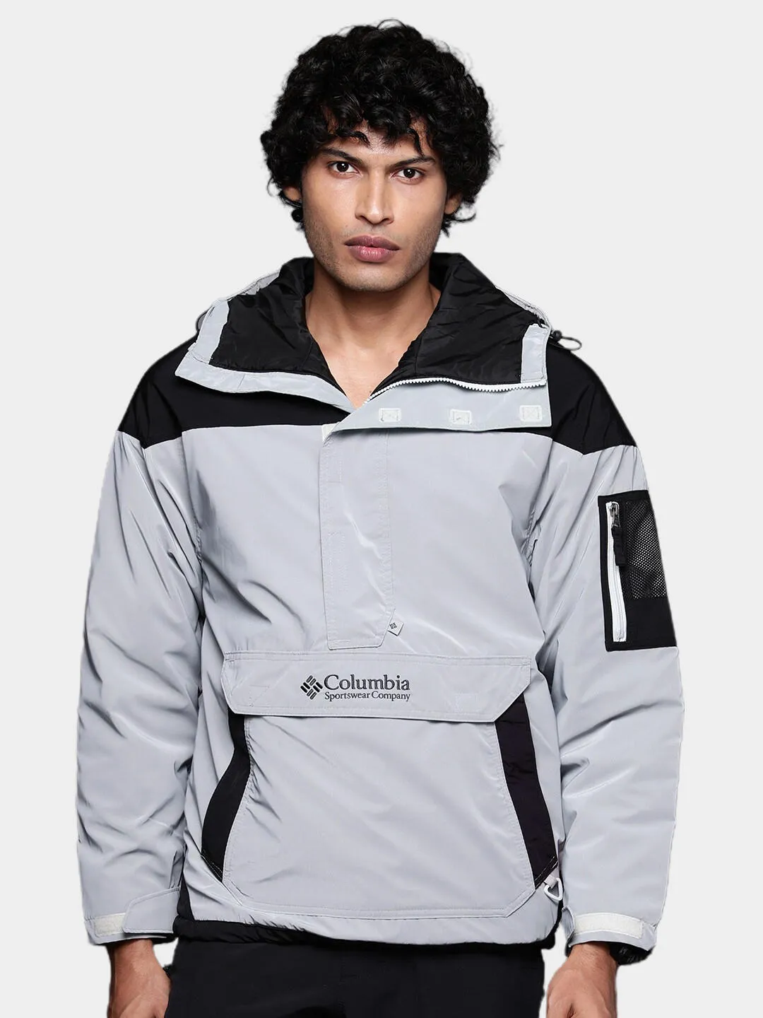 Columbia Men Grey Challenger Remastered Jacket