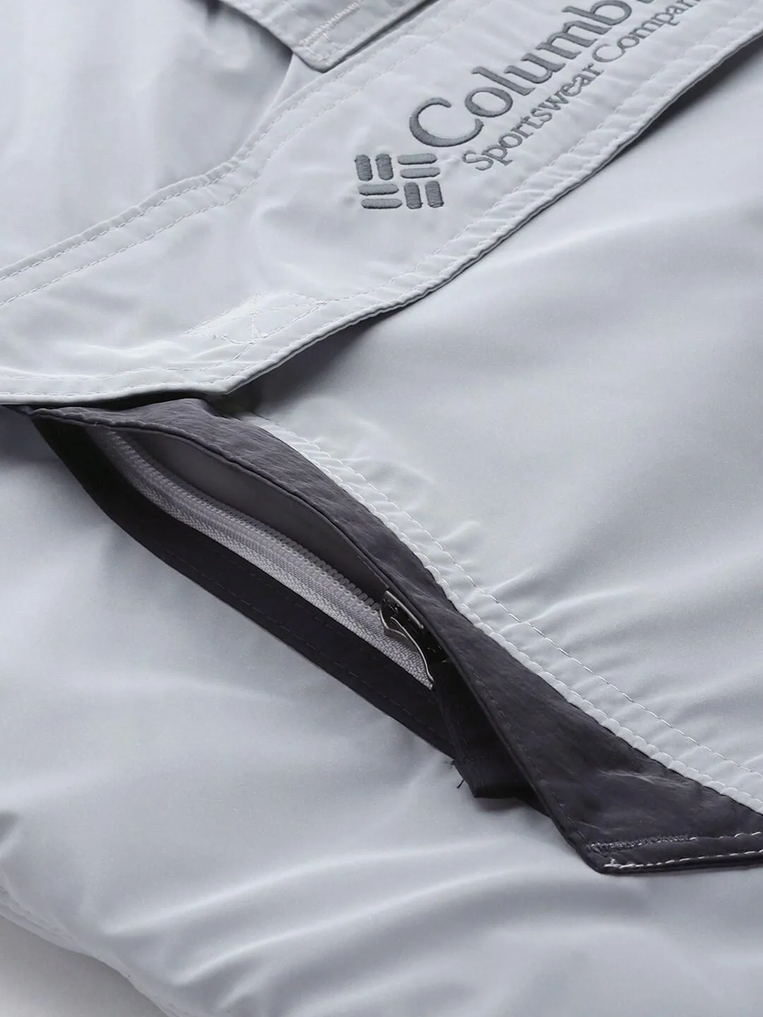 Columbia Men Grey Challenger Remastered Jacket