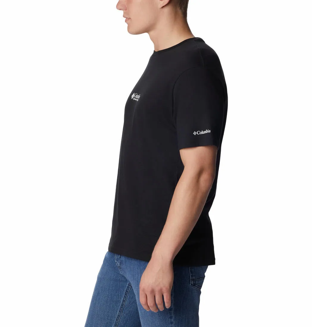 Columbia Men Grey CSC Basic Logo Tshirt
