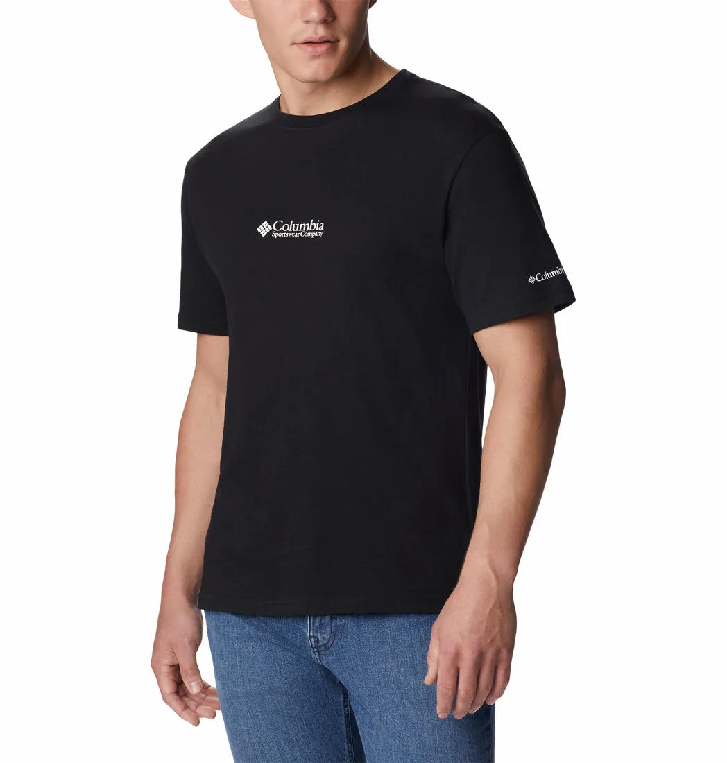Columbia Men Grey CSC Basic Logo Tshirt