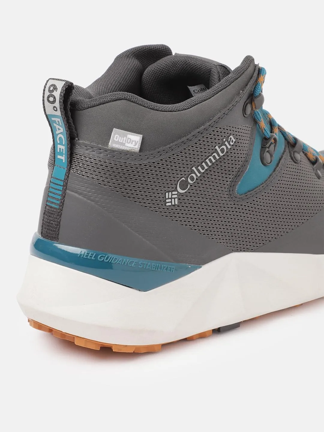Columbia Men Grey FACET 60 OUTDRY (Complete Waterproof)