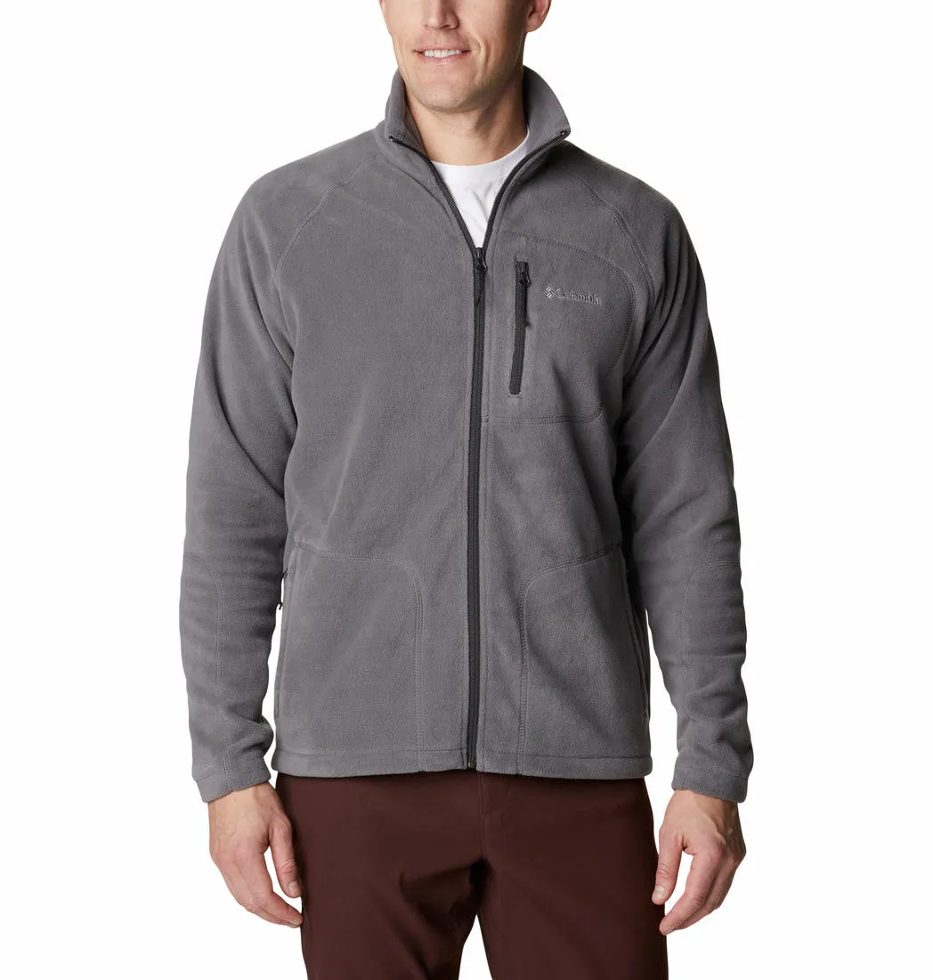 Columbia Men Grey Fast Trek II Fleece Jacket