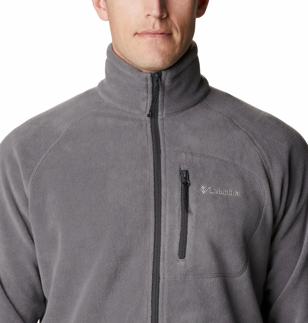 Columbia Men Grey Fast Trek II Fleece Jacket