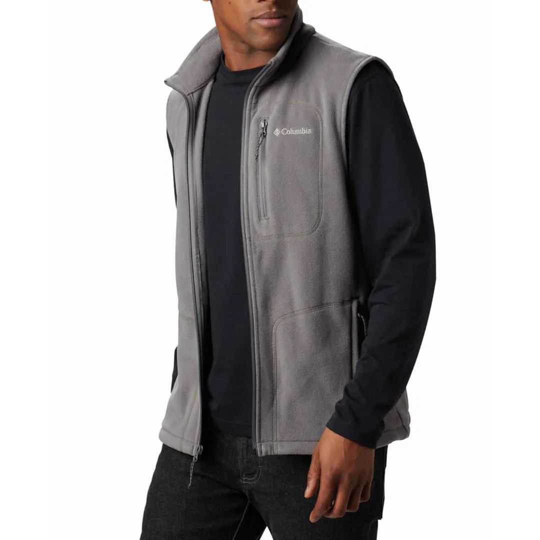 Columbia Men Grey Fast Trek Vest