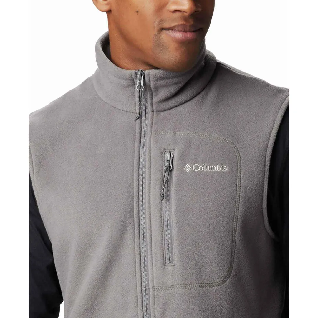 Columbia Men Grey Fast Trek Vest