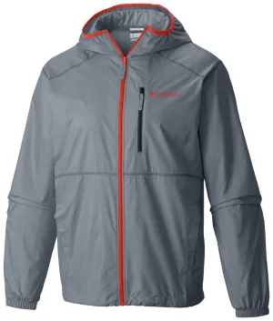 Columbia Men Grey Flash Forward Windbreaker Jacket