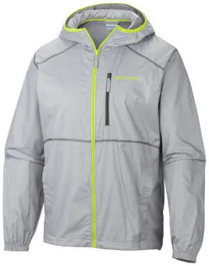 Columbia Men Grey Flash Forward Windbreaker Jacket