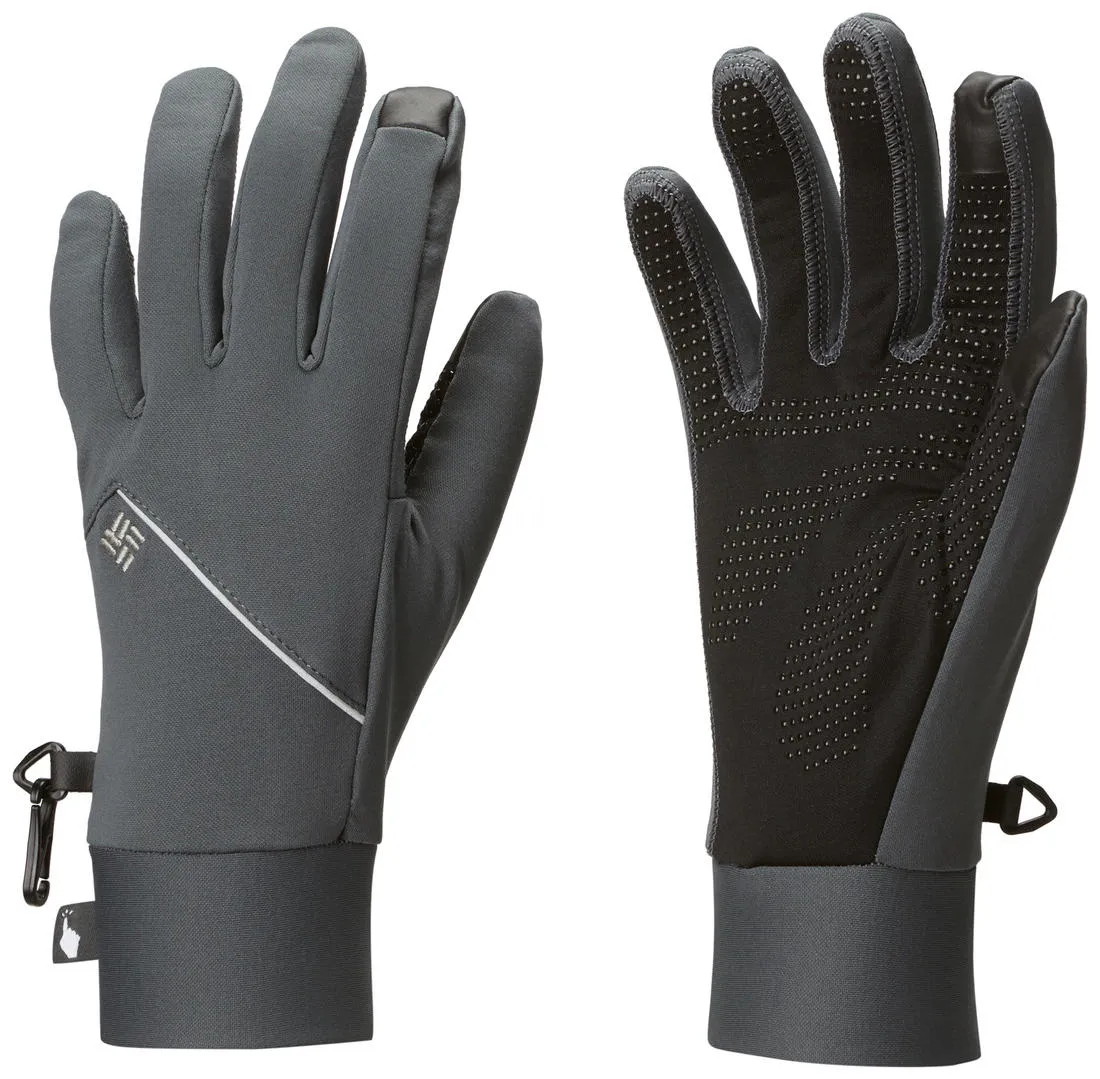 Columbia Men Grey M Trail Summit Running Glove