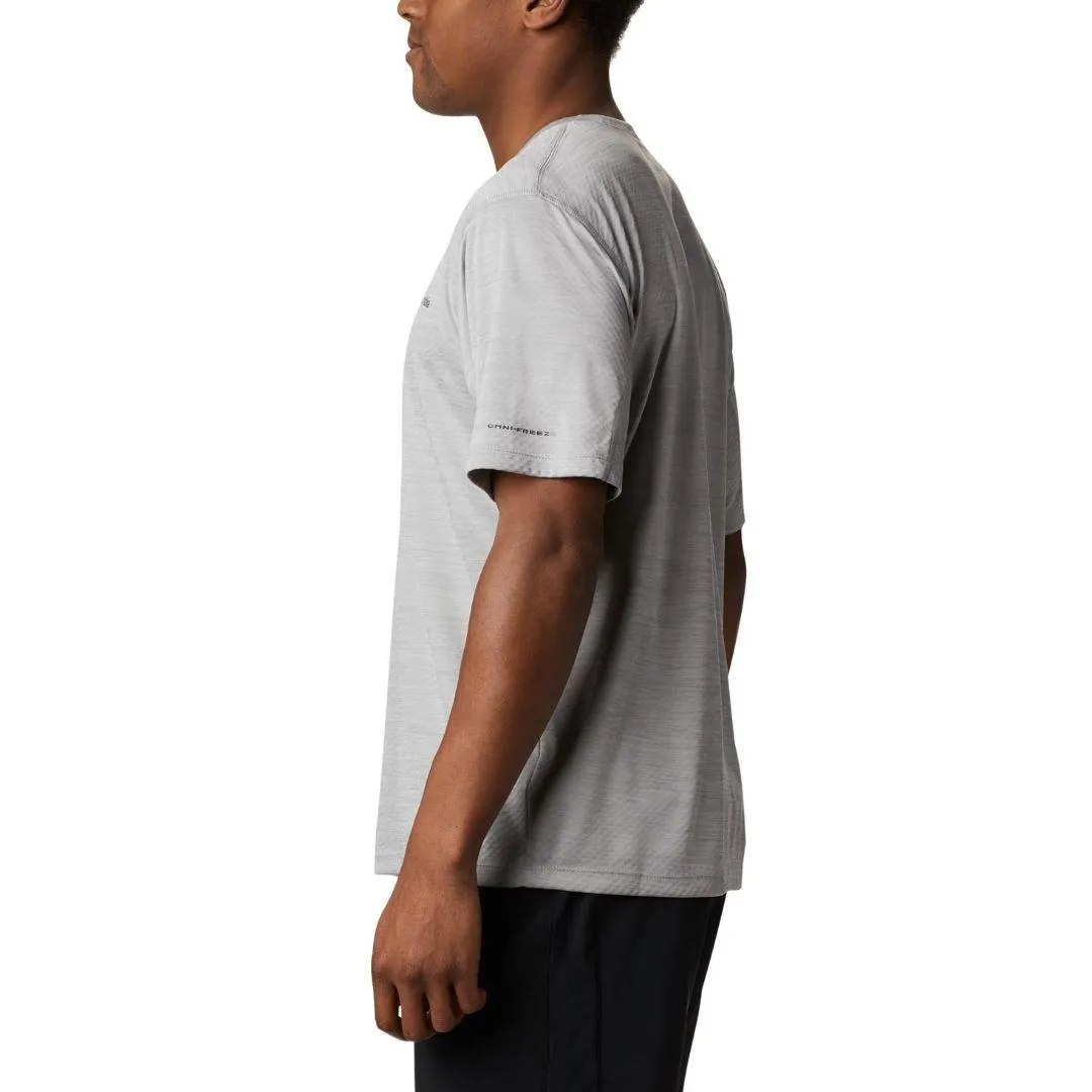 Columbia Men Grey Omni-Freeze Zero Rules Tshirt