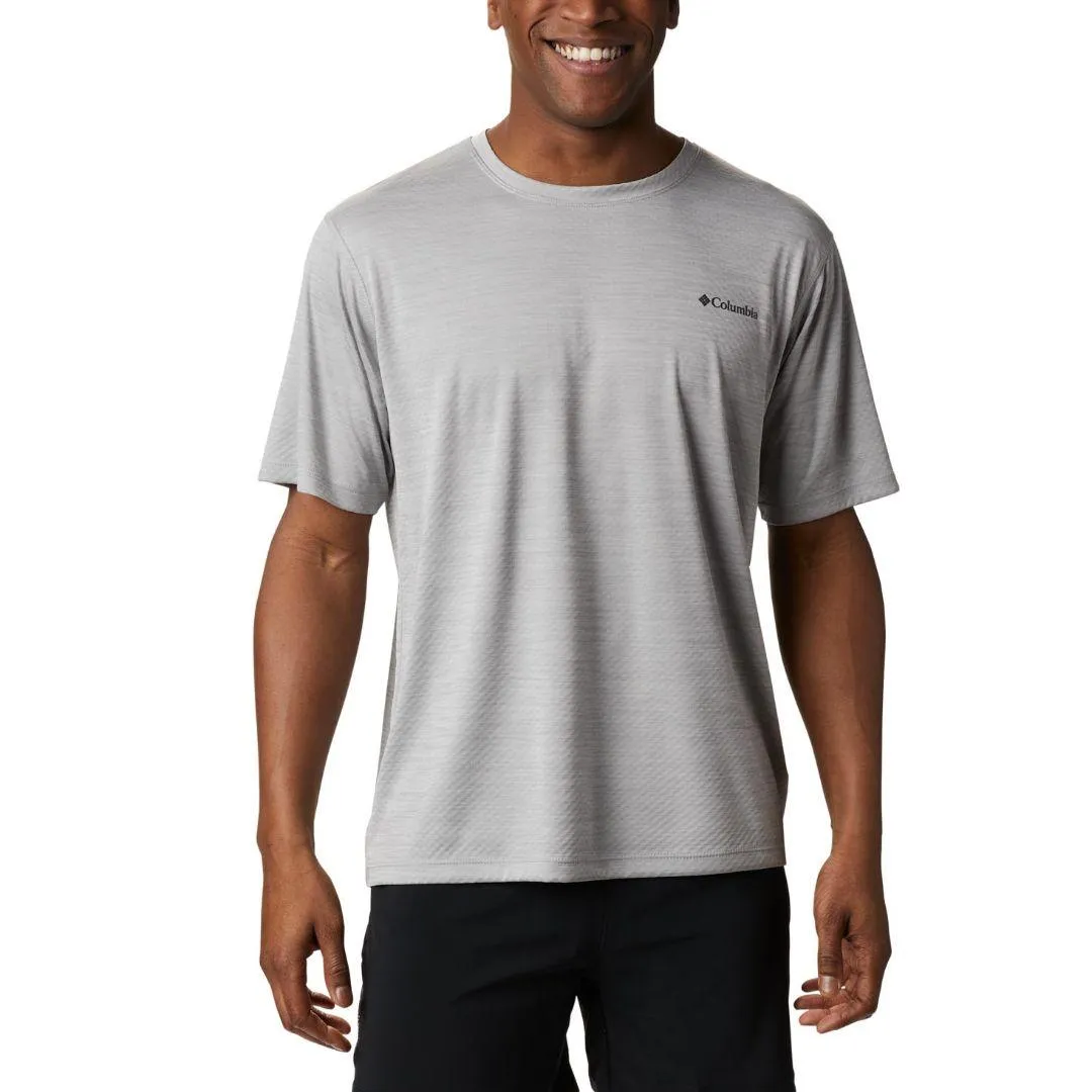Columbia Men Grey Omni-Freeze Zero Rules Tshirt