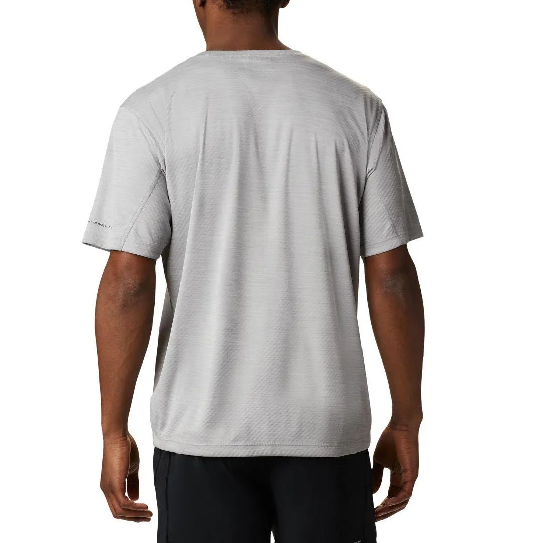 Columbia Men Grey Omni-Freeze Zero Rules Tshirt