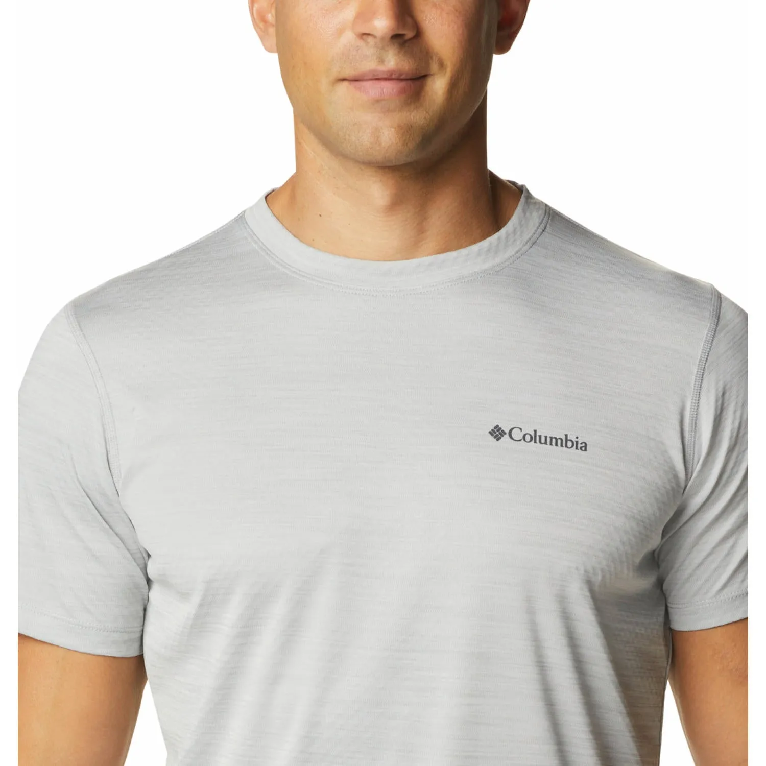 Columbia Men Grey Omni-Freeze Zero Rules Tshirt