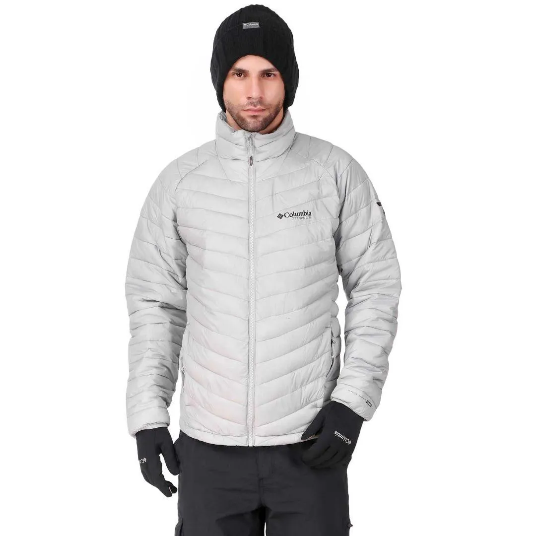 Columbia Men Grey Omni-Heat 3D Snow Country Jacket