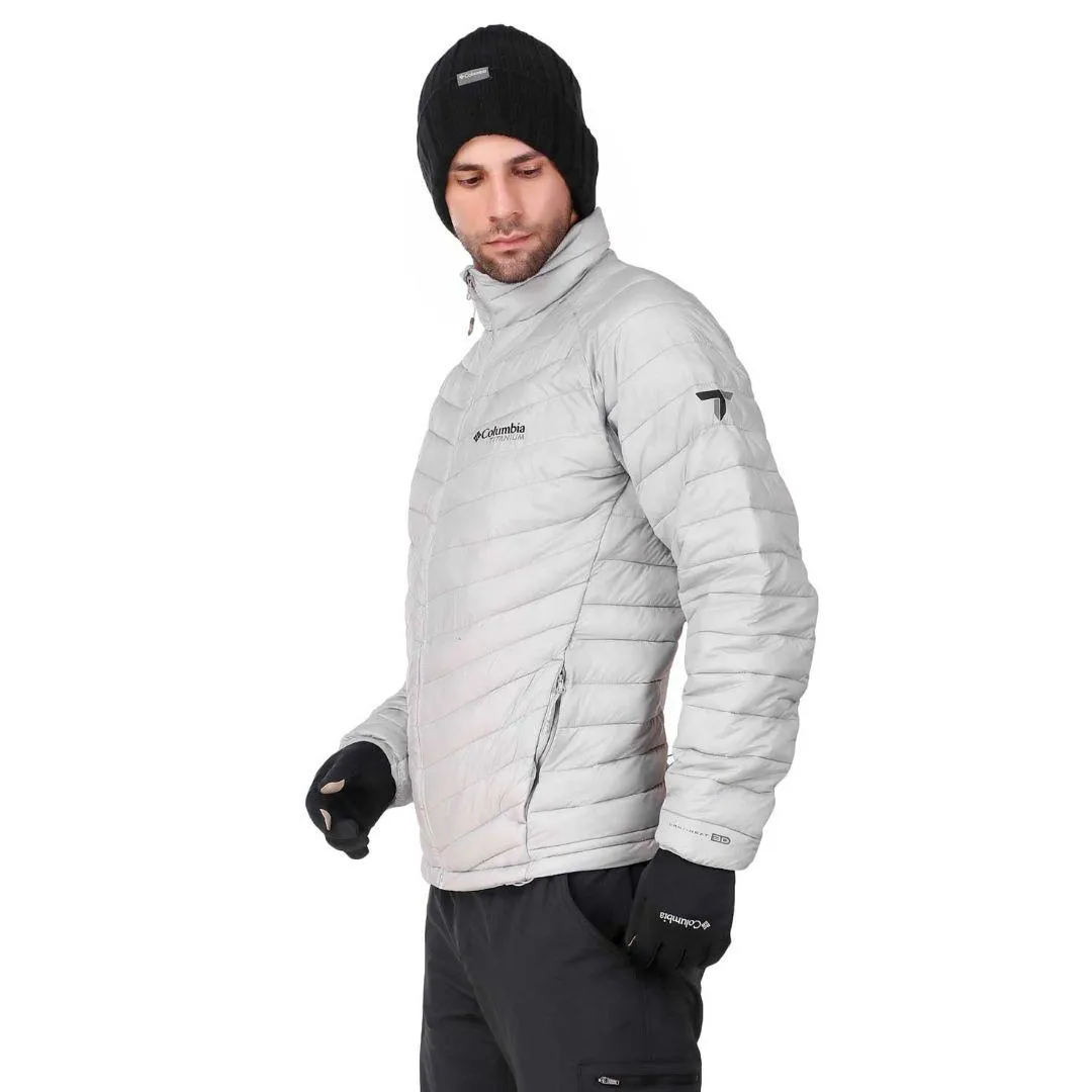 Columbia Men Grey Omni-Heat 3D Snow Country Jacket