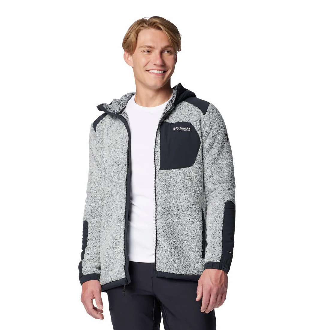 Columbia Men Grey Omni-Heat Arctic Sherpa Fleece Jacket