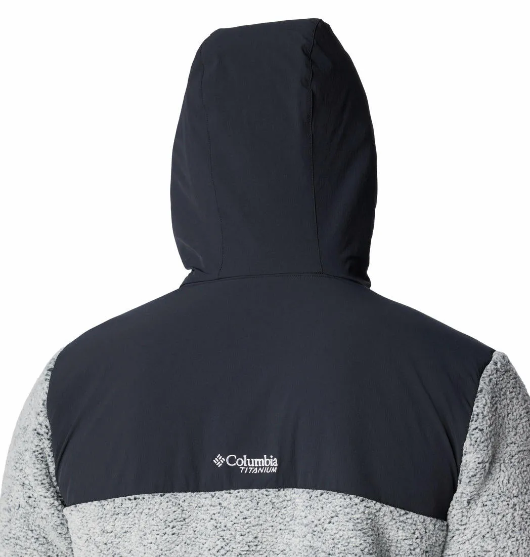 Columbia Men Grey Omni-Heat Arctic Sherpa Fleece Jacket