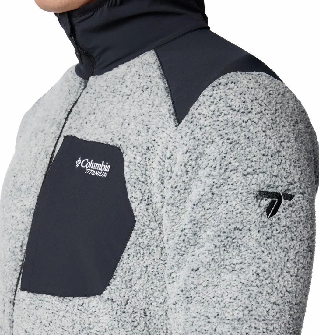 Columbia Men Grey Omni-Heat Arctic Sherpa Fleece Jacket