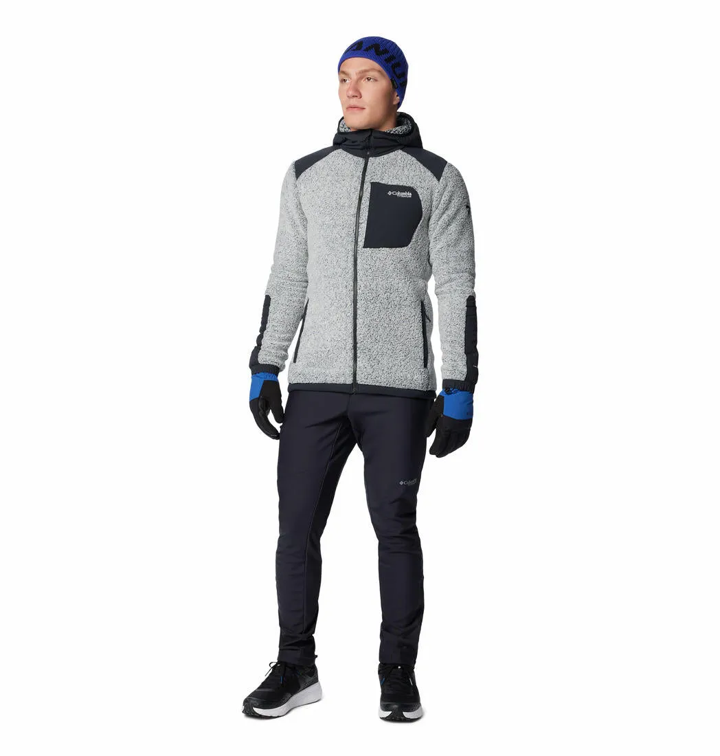 Columbia Men Grey Omni-Heat Arctic Sherpa Fleece Jacket