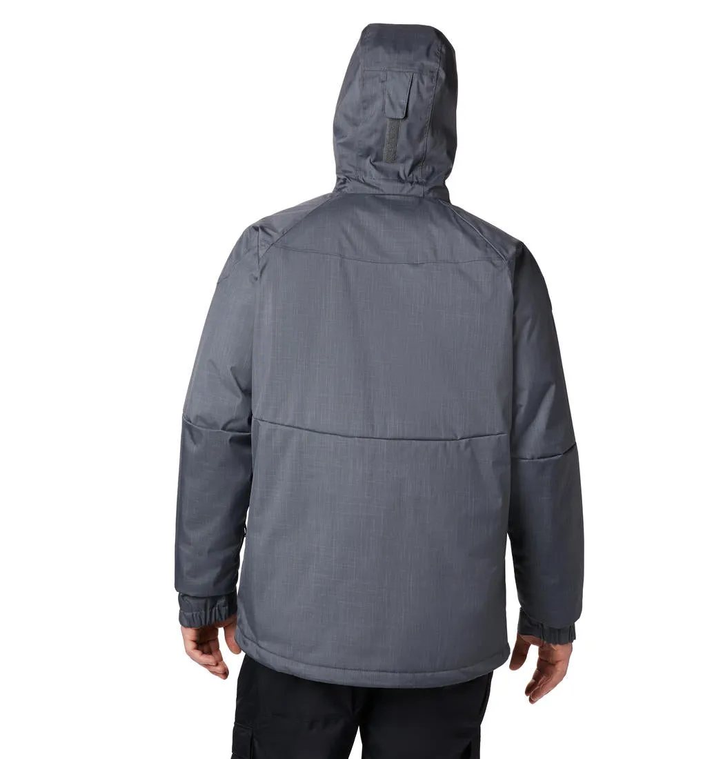 Columbia Men Grey Omni-Heat Reflective Alpine Action Jacket