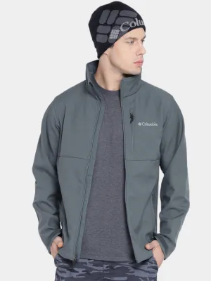Columbia Men Grey Omni-Shield Ascender Softshell Jacket