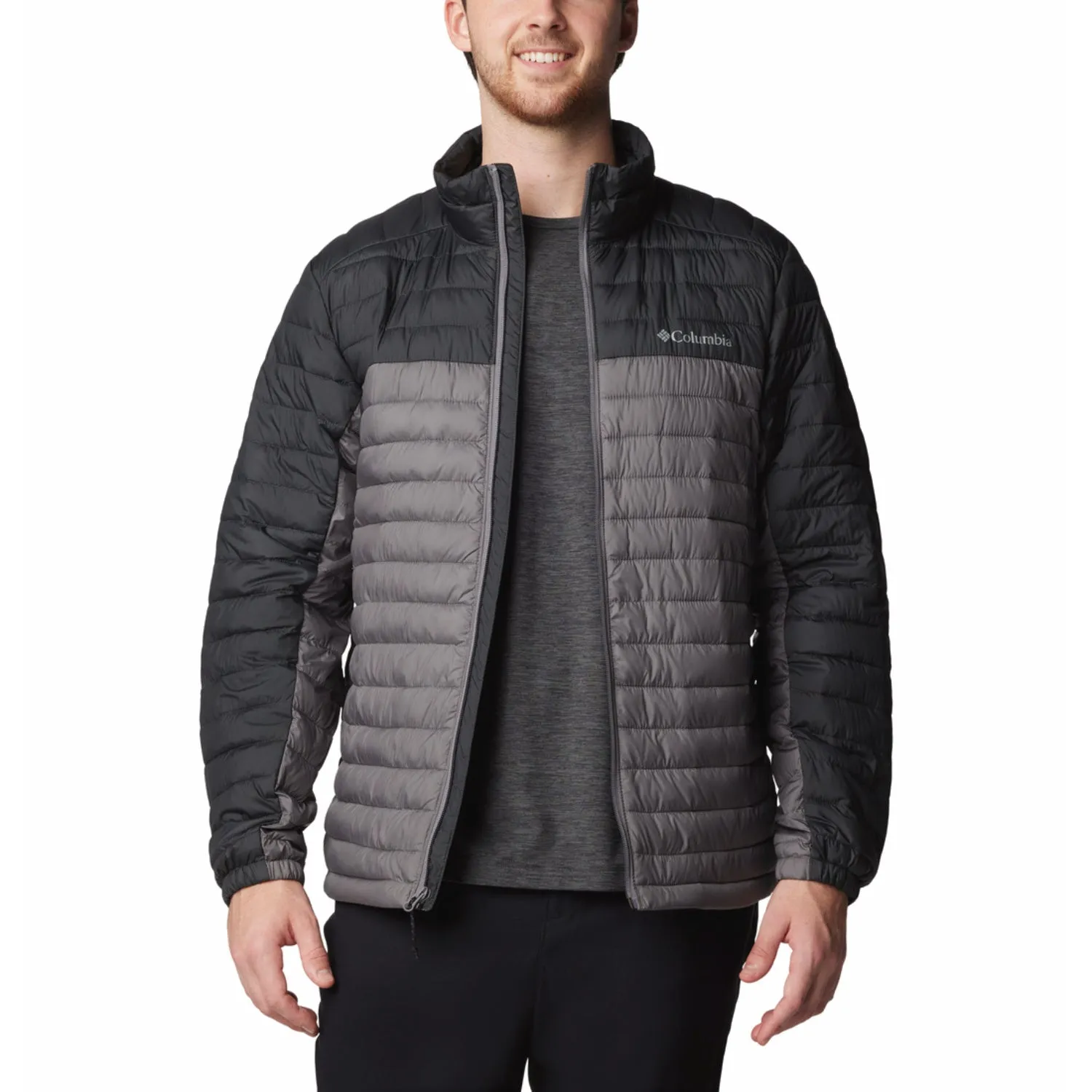 Columbia Men Grey Omni-Shield Silver Falls II Jacket