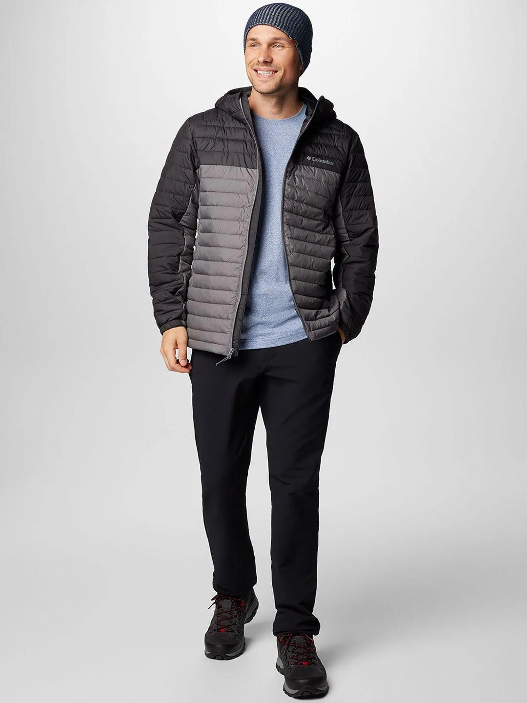 Columbia Men Grey Omni-Shield Silver Falls II Jacket