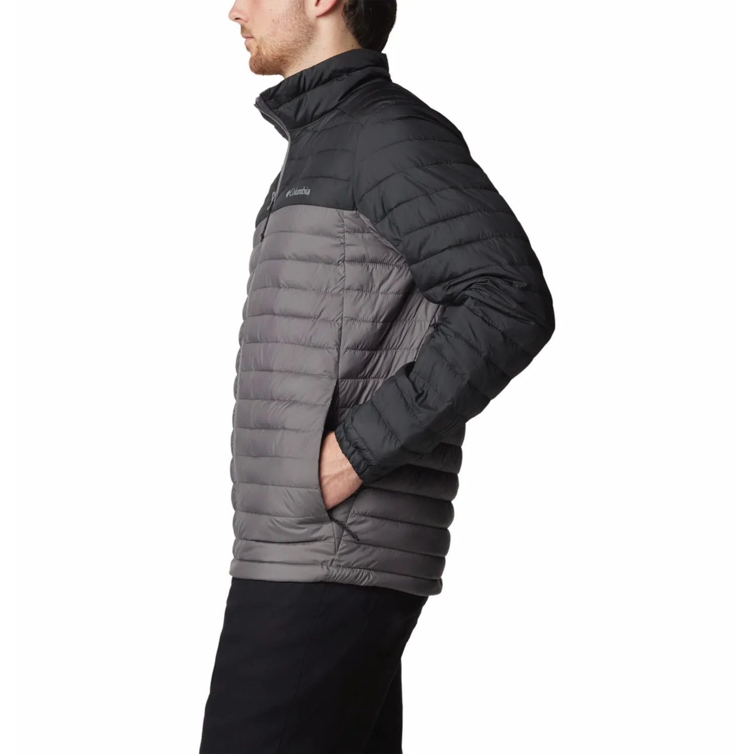 Columbia Men Grey Omni-Shield Silver Falls II Jacket