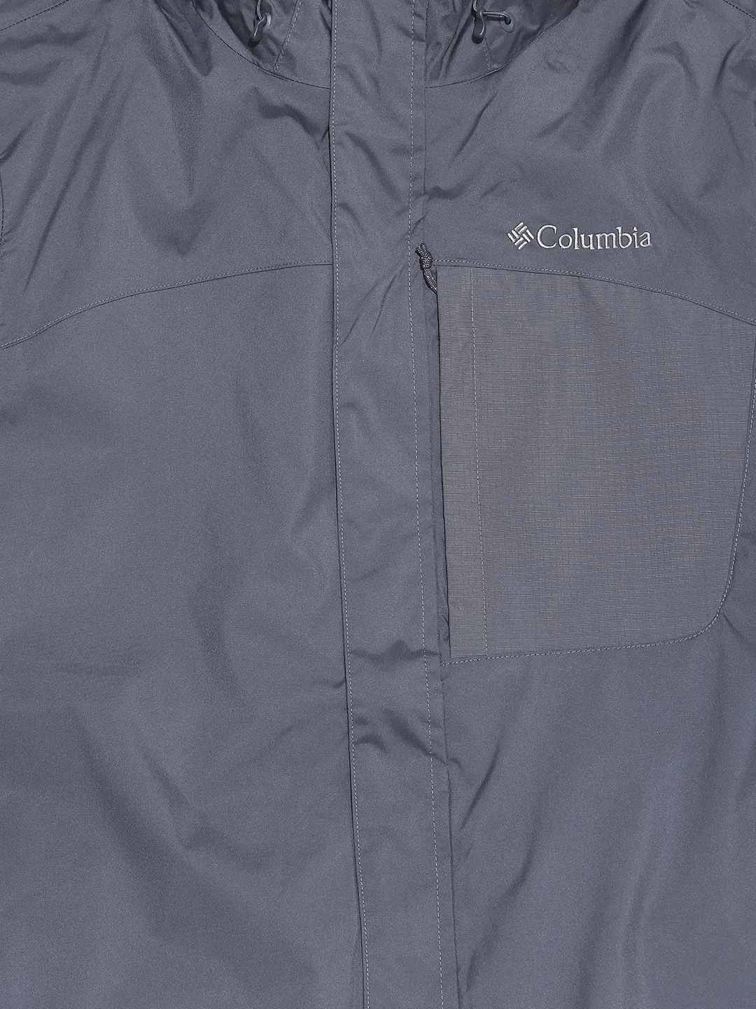Columbia Men Grey Omni-Tech Emerson Mountain Jacket