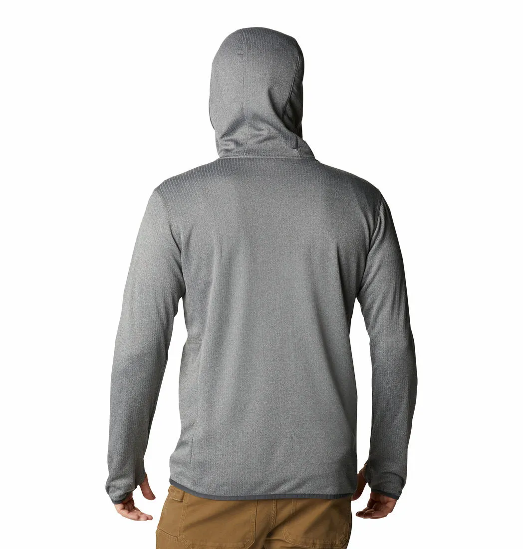 Columbia Men Grey Omni-Wick Park View Hoodie