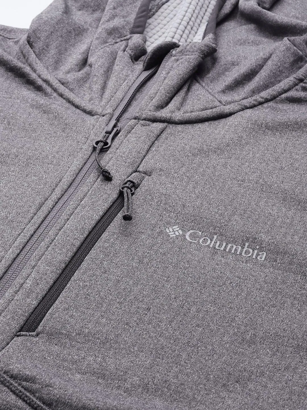 Columbia Men Grey Omni-Wick Park View Hoodie