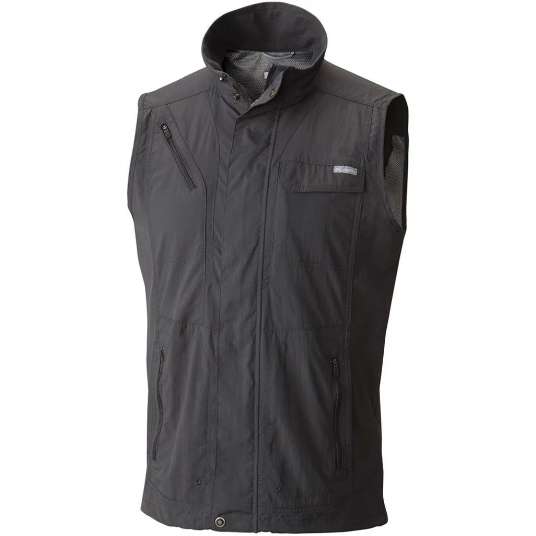 Columbia Men Grey Omni-Wick Silver Ridge Gillet