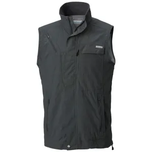 Columbia Men Grey Omni-Wick Silver Ridge II Gillet