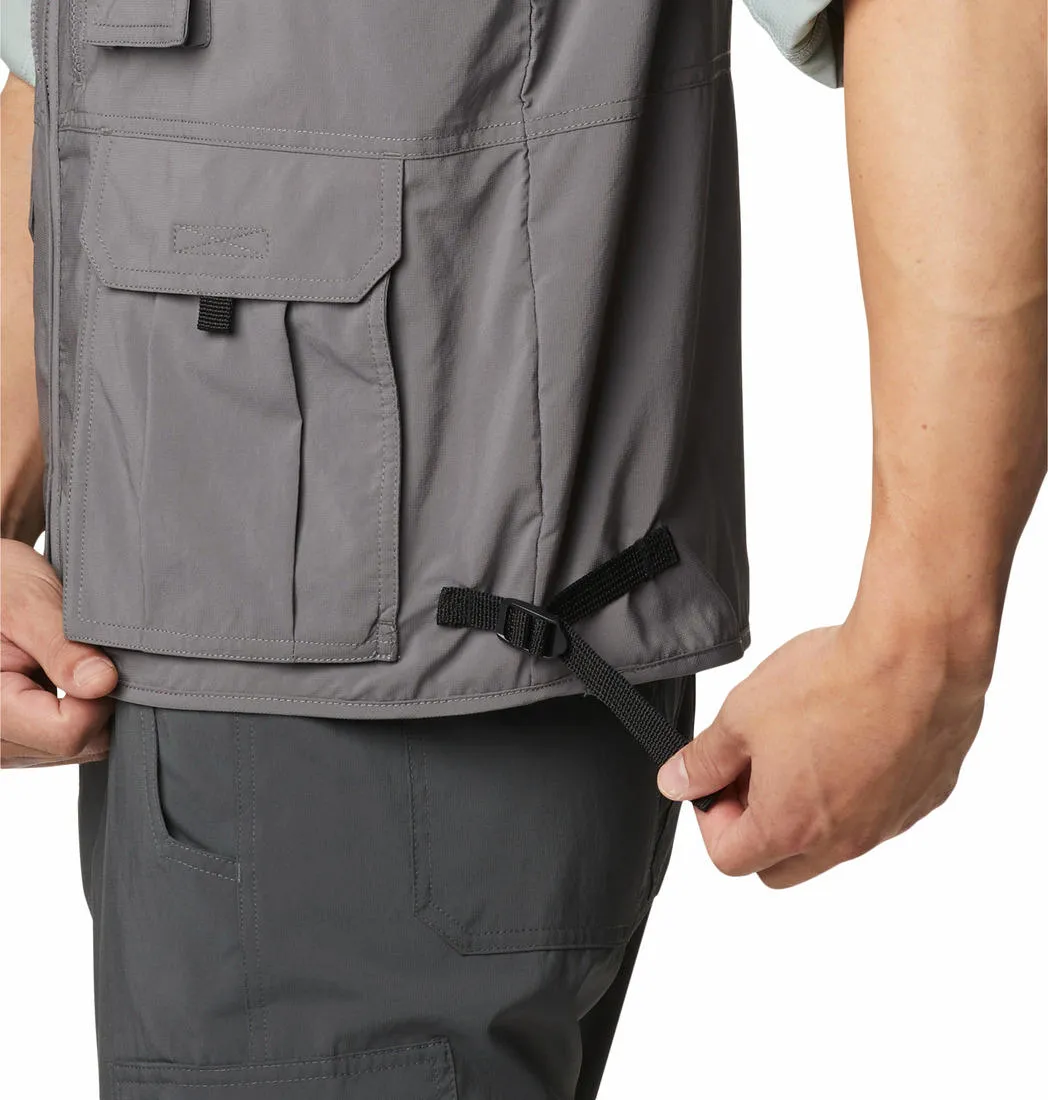 Columbia Men Grey Omni-Wick Silver Ridge Utility Gillet