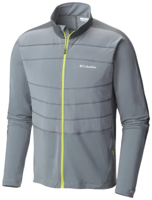 Columbia Men Grey Omni-Wick Trail Flash Hybrid Tshirt