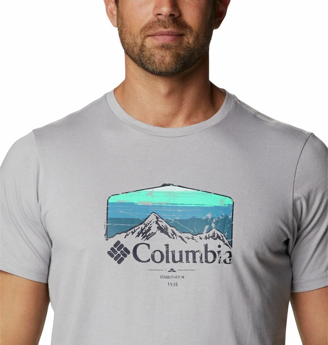 Columbia Men Grey Path Lake Graphic II Tshirt